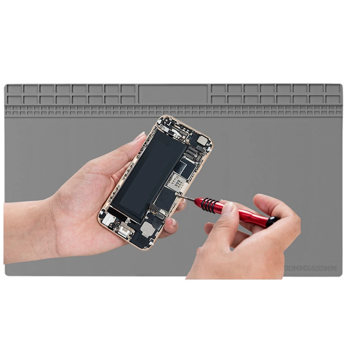 Heat Resistant Mat - AA91 Super Big 700x400mm Pure Silicon