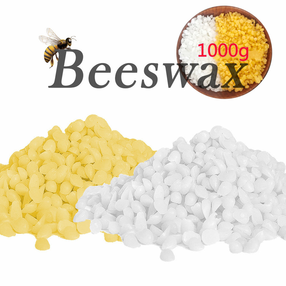 Candle Supplies Storage - 1000g Pure Natural Beeswax 100% No