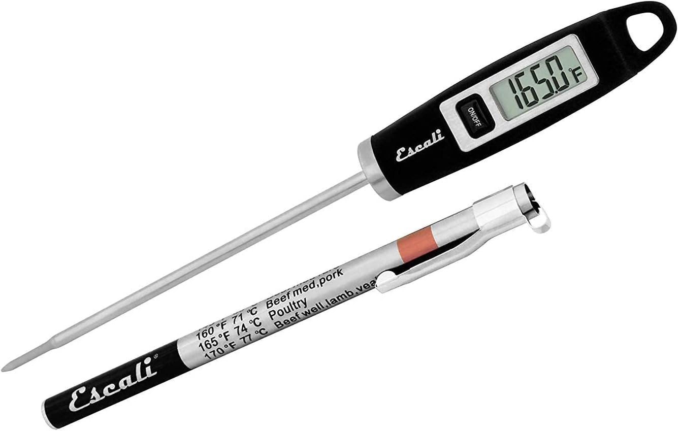 Digital Thermometer Probe - Digital Meat Thermometer with Extra Long