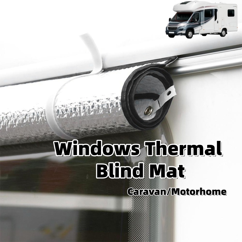 Heat Resistant Mat - RV SunShade Windshield Sunshades Windows Thermal