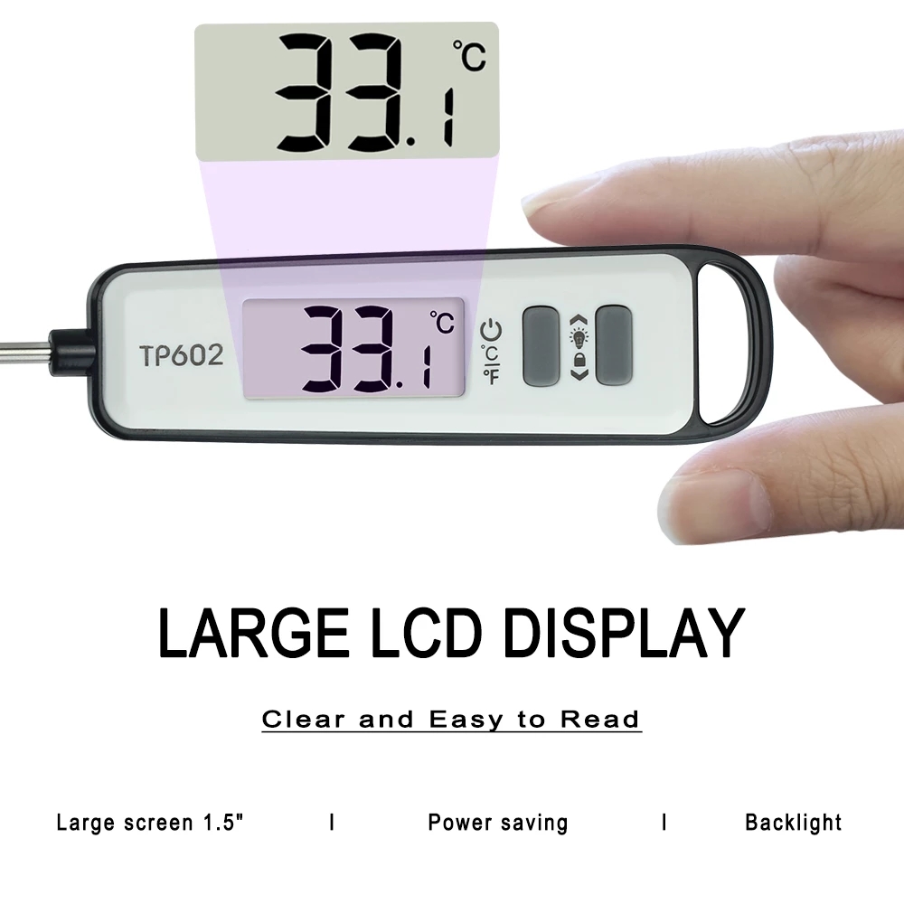 Digital Thermometer Probe - TP602 Meat Thermometer Kitchen Digital Cooking