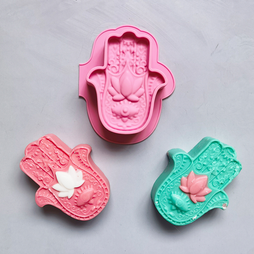 Candle Supplies Storage - 2/4pcs Silicone Soap Molds DIY Handmade