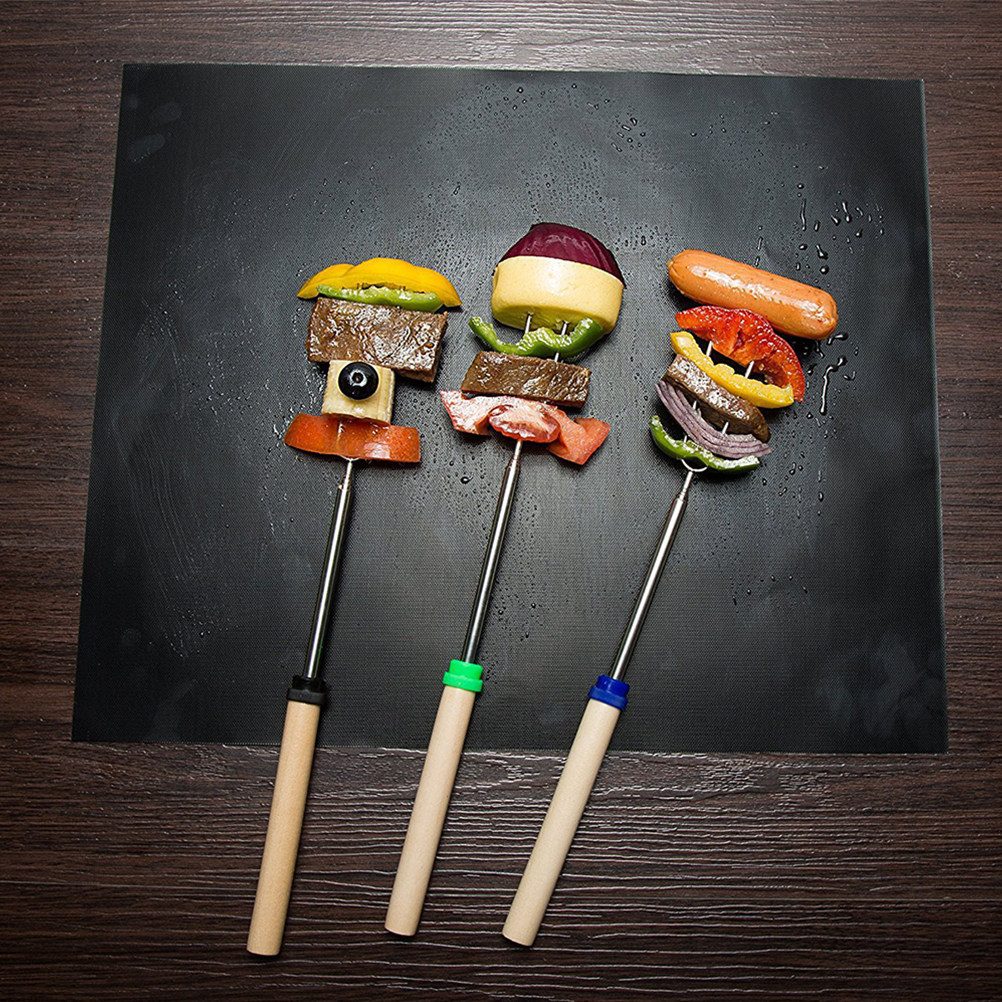 Heat Resistant Mat - 5Pcs Food Grade Nonstick Bbq Grill