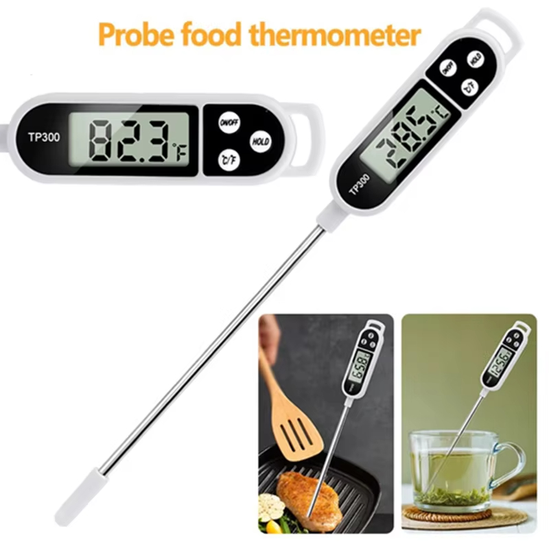 Digital Thermometer Probe - Digital Probe Type Kitchen Thermometer For