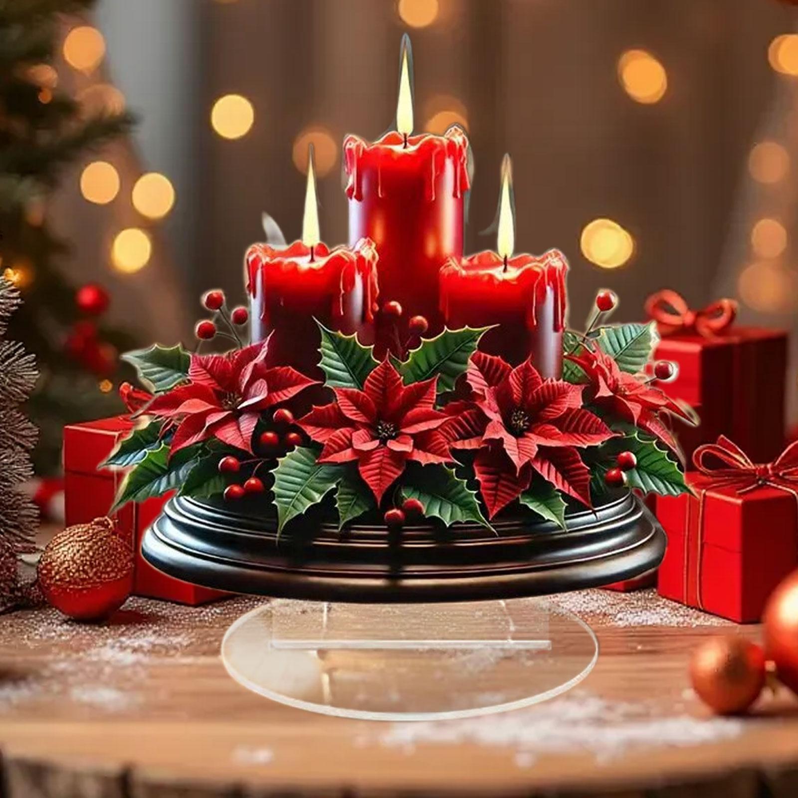 Christmas Decorations Acrylic  - Candle Supplies Europe avaliação e preço