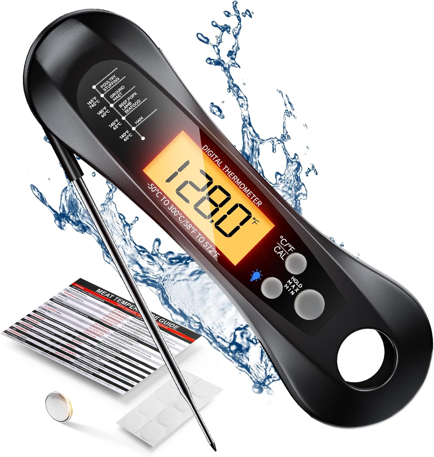 Digital Meat Thermometer Water - Digital Thermometer Probe avaliação e preço