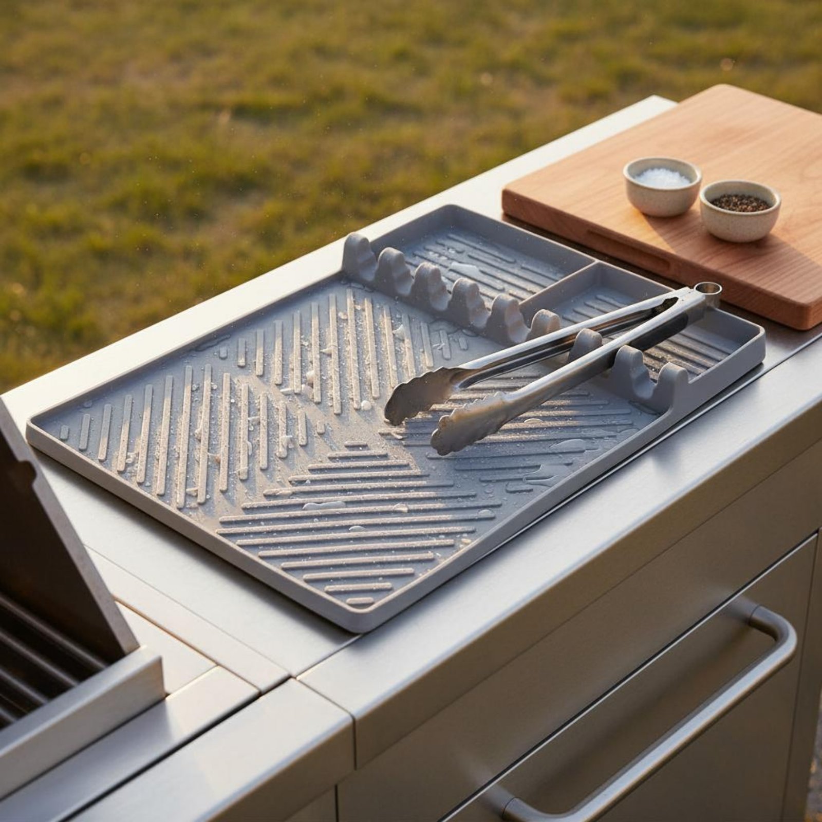 Cooking Side Shelf Mat Heat Re - Heat Resistant Mat avaliação e preço