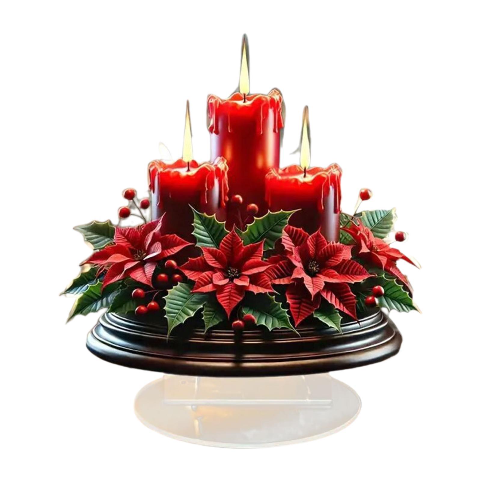 Christmas Decorations Table Ce - Candle Supplies Europe avaliação e preço