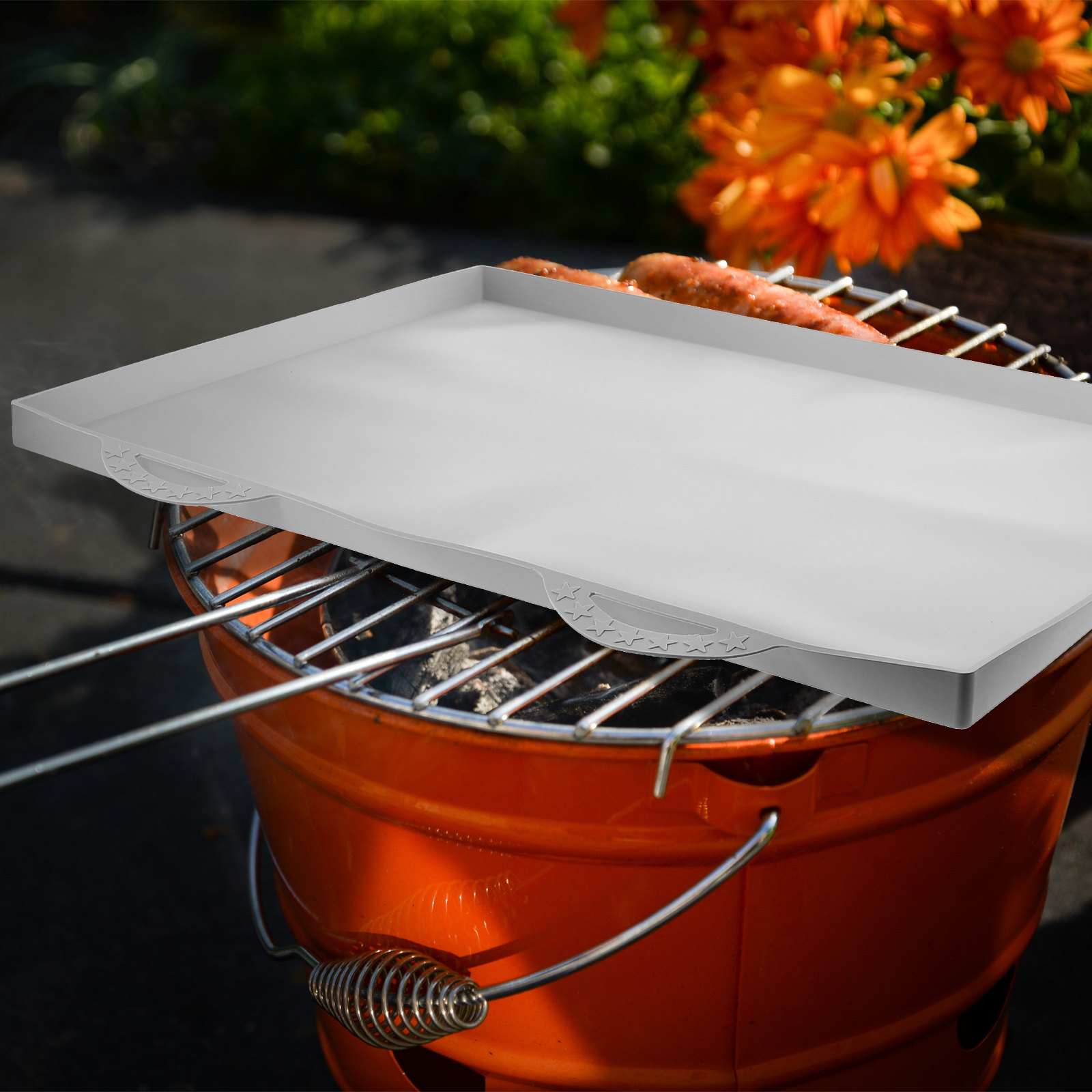 Silicone Griddle Mat for Grill - Heat Resistant Mat avaliação e preço