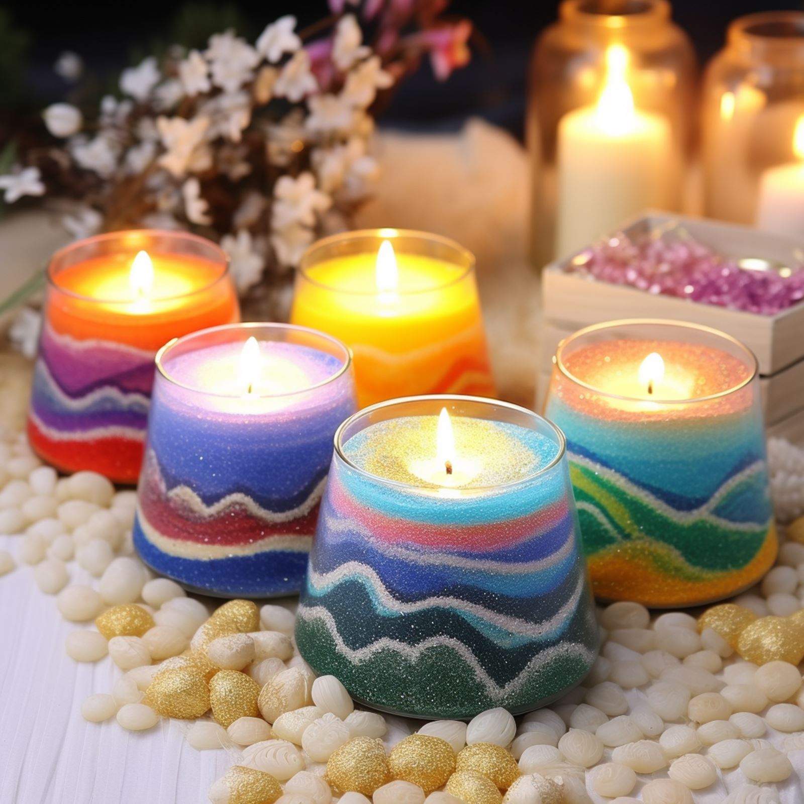 100/150/200/500/1000g White Gr - Candle Supplies Storage avaliação e preço