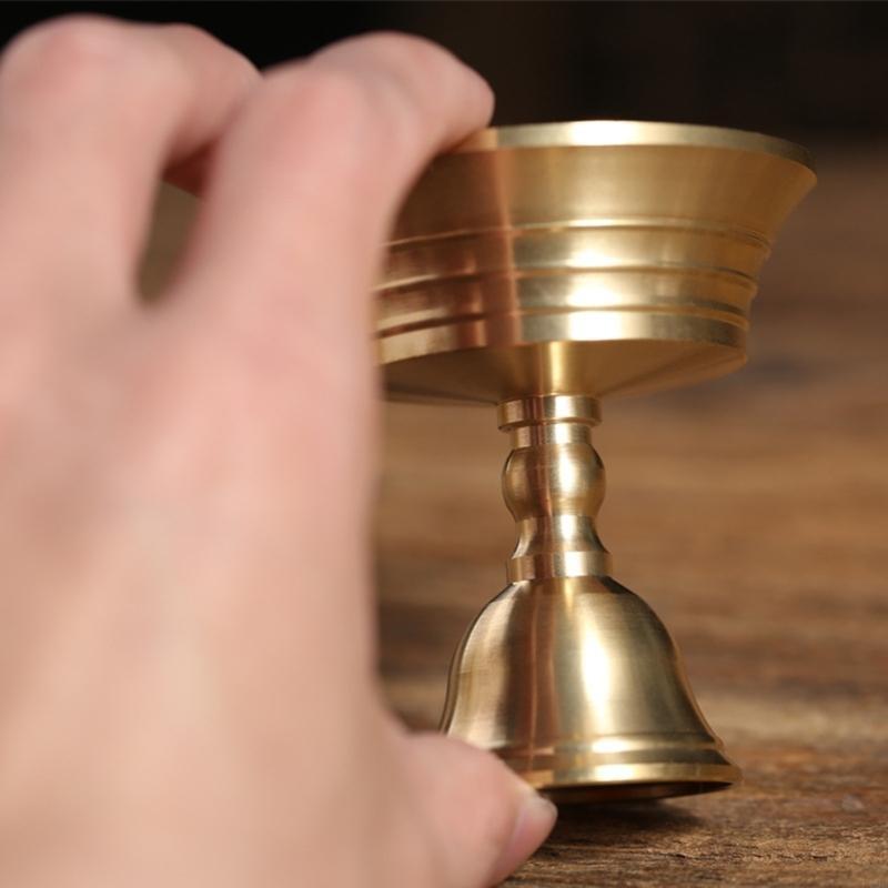 F19B Brass Oil Lamp Holder Sta - Candle Supplies Europe avaliação e preço