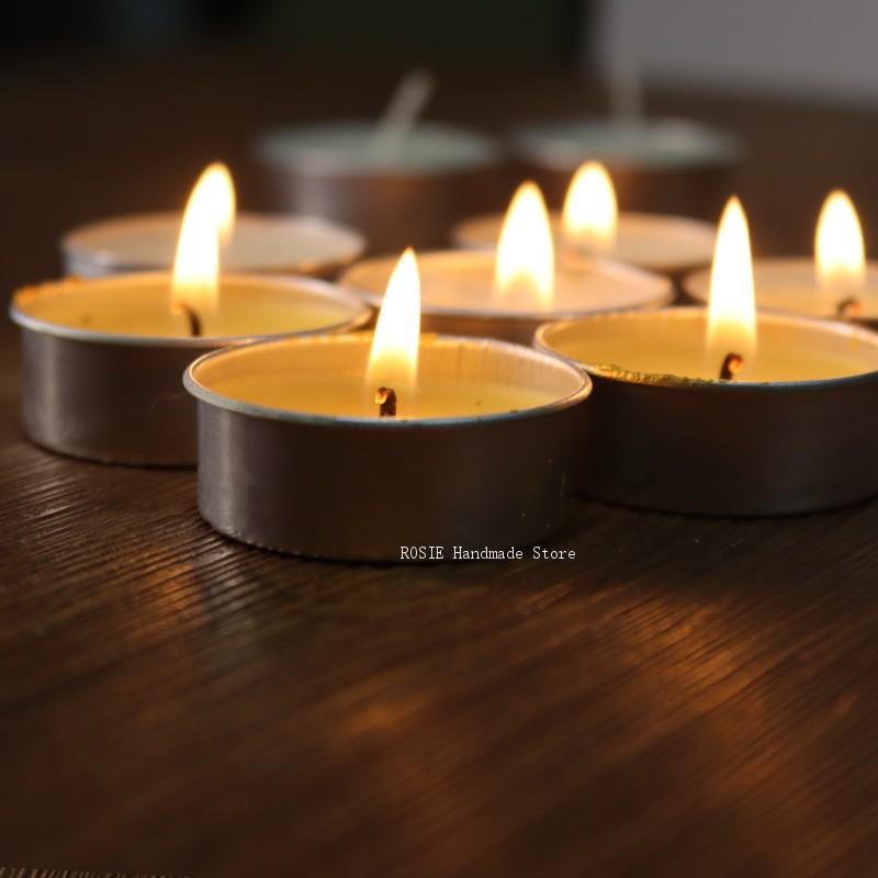 Empty Tea Wax Circular Aluminu - Candle Supplies Storage avaliação e preço