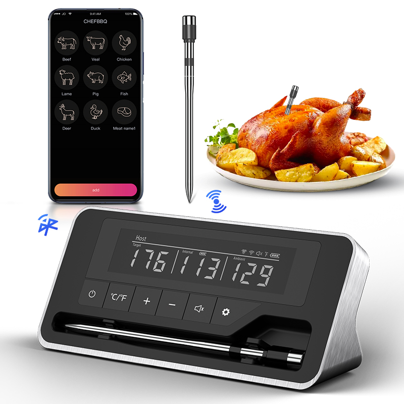 Meat Thermometer Wireless Prob - Digital Thermometer Probe avaliação e preço