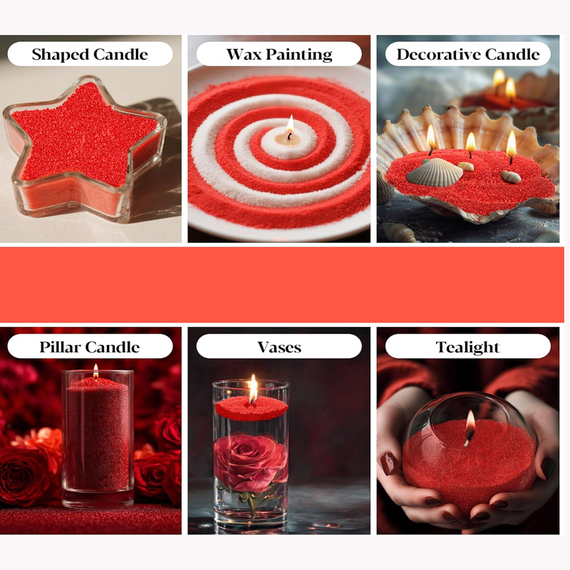 100G Green White Red Sand Pear - Candle Supplies Storage avaliação e preço