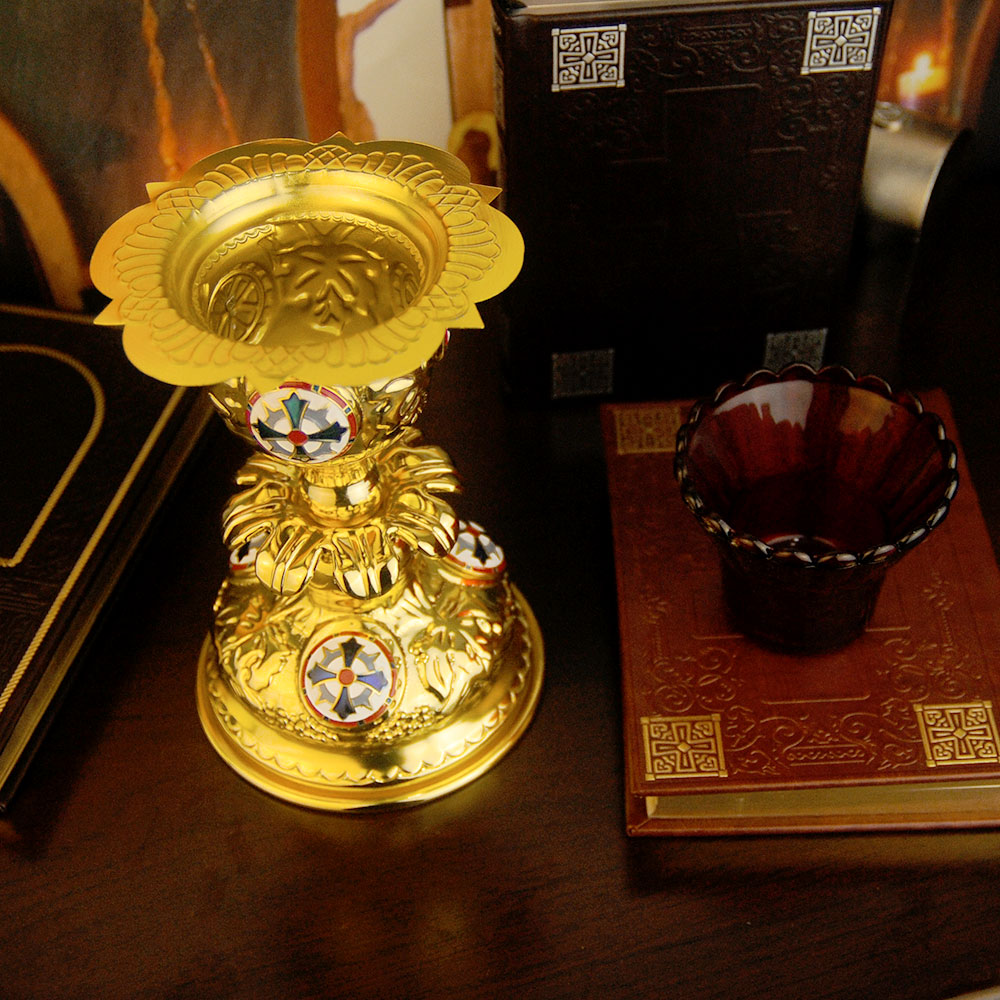 Gold Plated Christian Orthodox - Candle Supplies Europe avaliação e preço