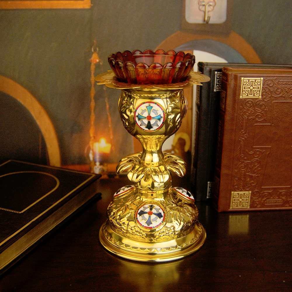 Gold Plated Christian Orthodox - Candle Supplies Europe avaliação e preço
