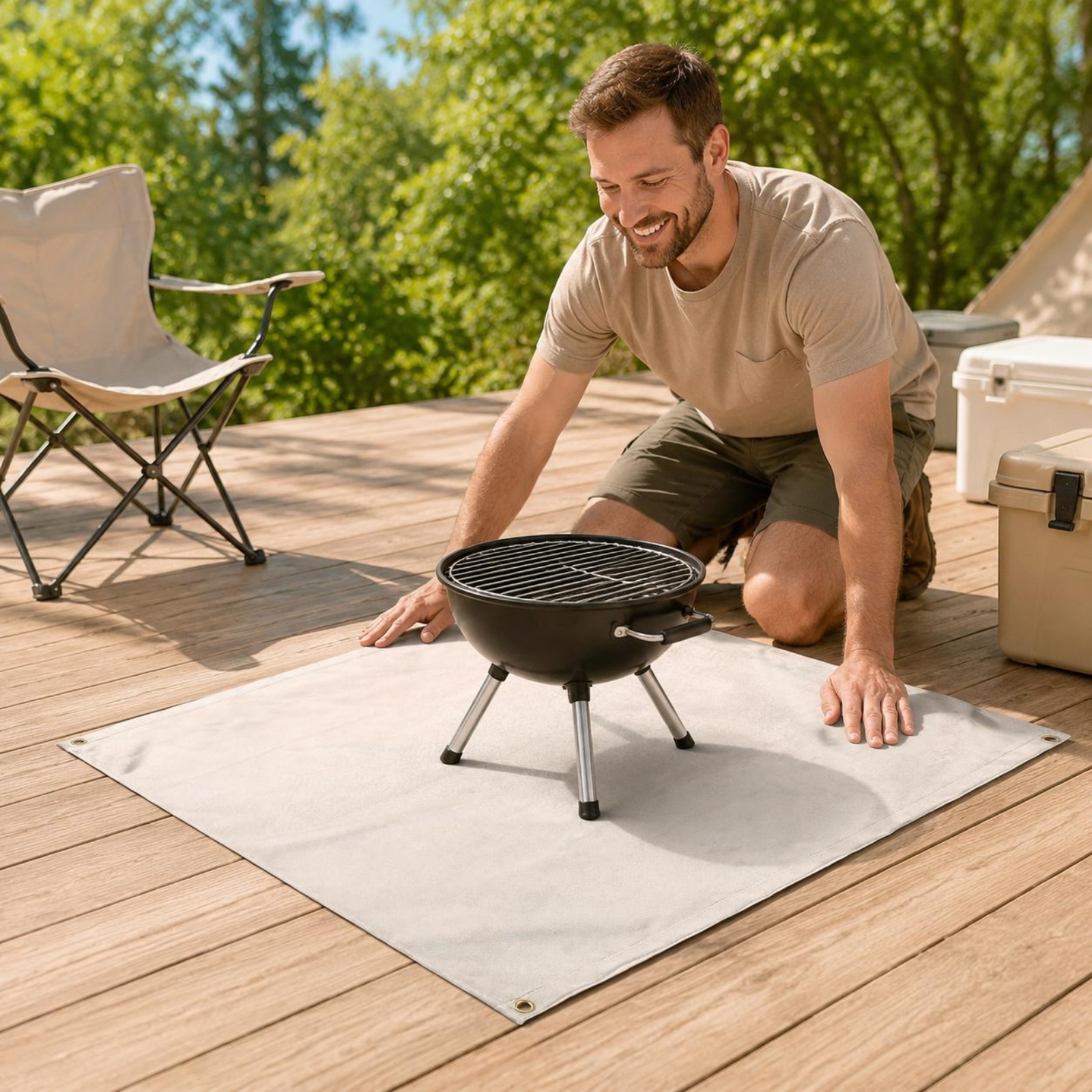 Fire Bowl Mat Heat Resistant F - Heat Resistant Mat avaliação e preço