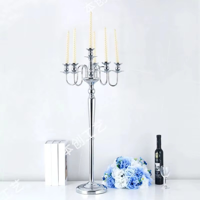 Modern Silver Iron Metal Floor - Candle Supplies Europe avaliação e preço