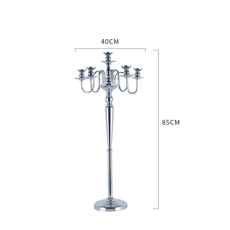 Modern Silver Iron Metal Floor - Candle Supplies Europe avaliação e preço