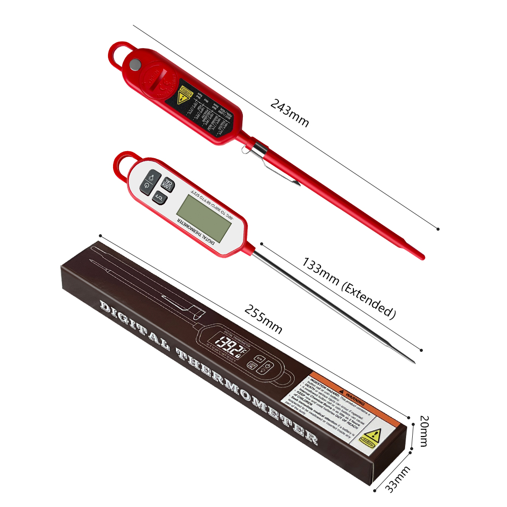 Digital Meat Thermometer  Inst - Digital Thermometer Probe avaliação e preço