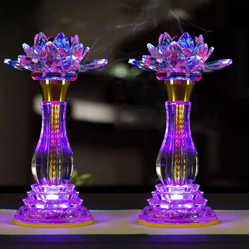 2pcs Glass Simulated Candle Ho - Candle Glass Supplies avaliação e preço