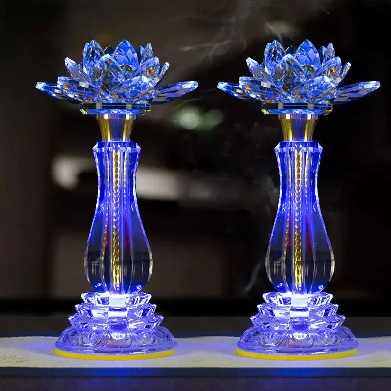 2pcs Glass Simulated Candle Ho - Candle Glass Supplies avaliação e preço