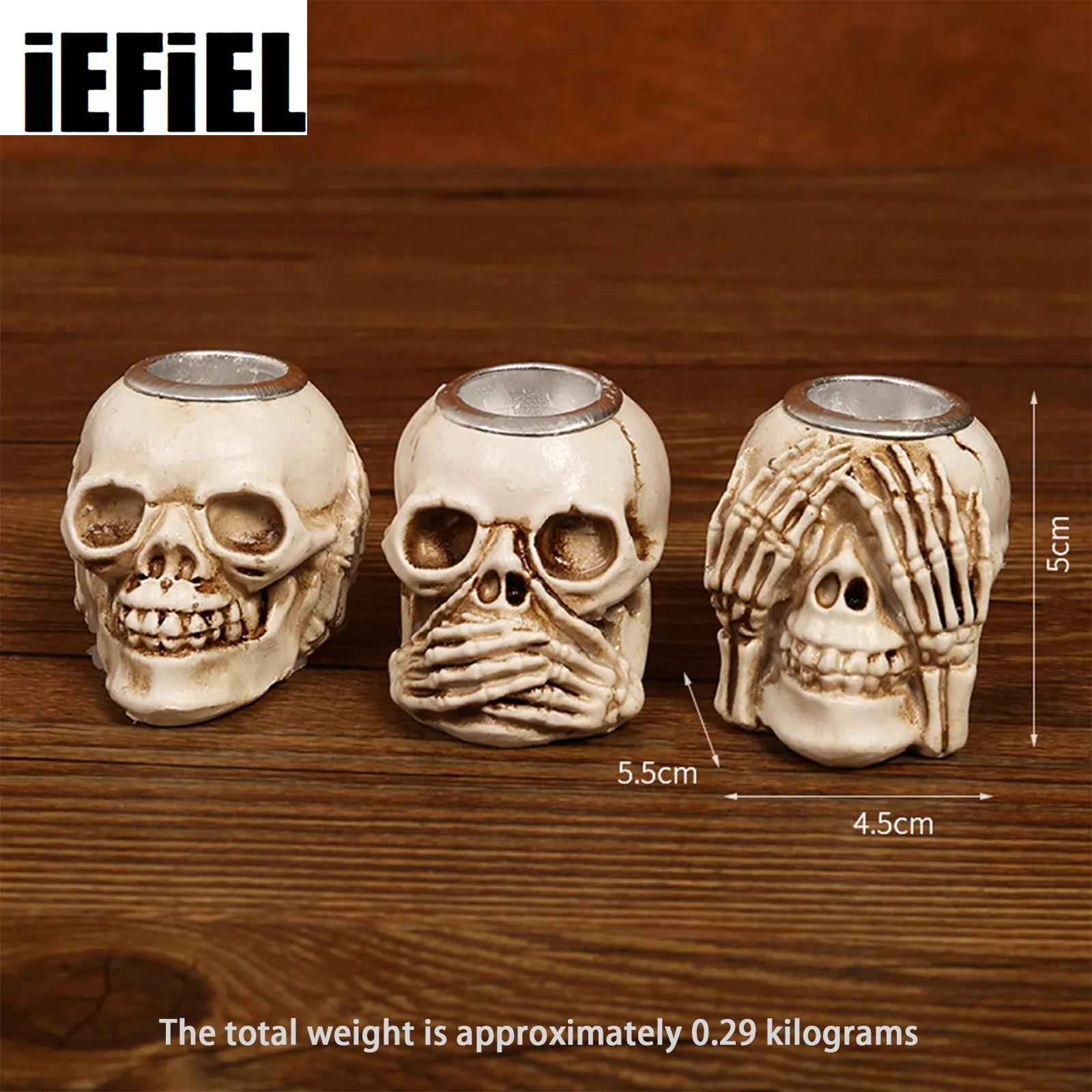 Halloween Skull Candle Holder  - Candle Supplies Europe avaliação e preço