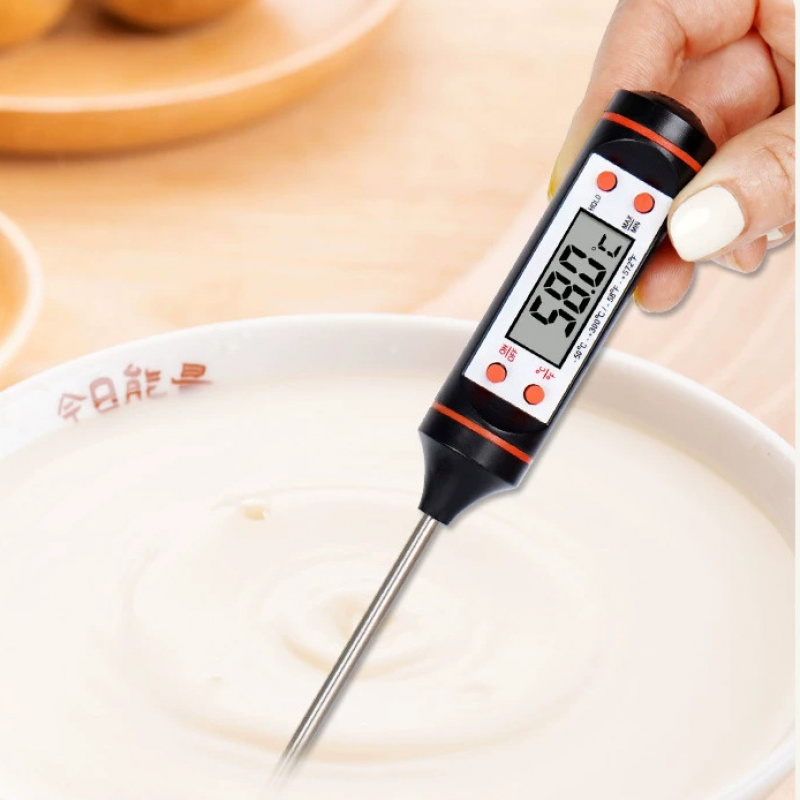 Digital Meat Thermometer with  - Digital Thermometer Probe avaliação e preço