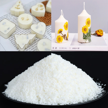 250g/500g Natural Soy Wax Gran - Candle Supplies Storage avaliação e preço