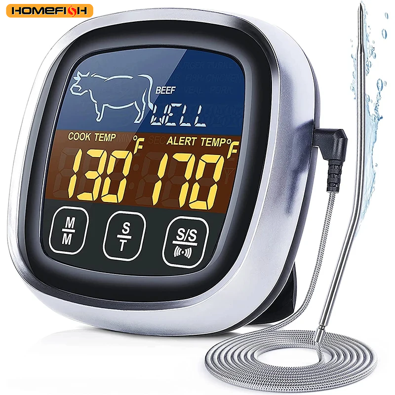 HOMEFISH Digital Meat Kitchen  - Digital Thermometer Probe avaliação e preço