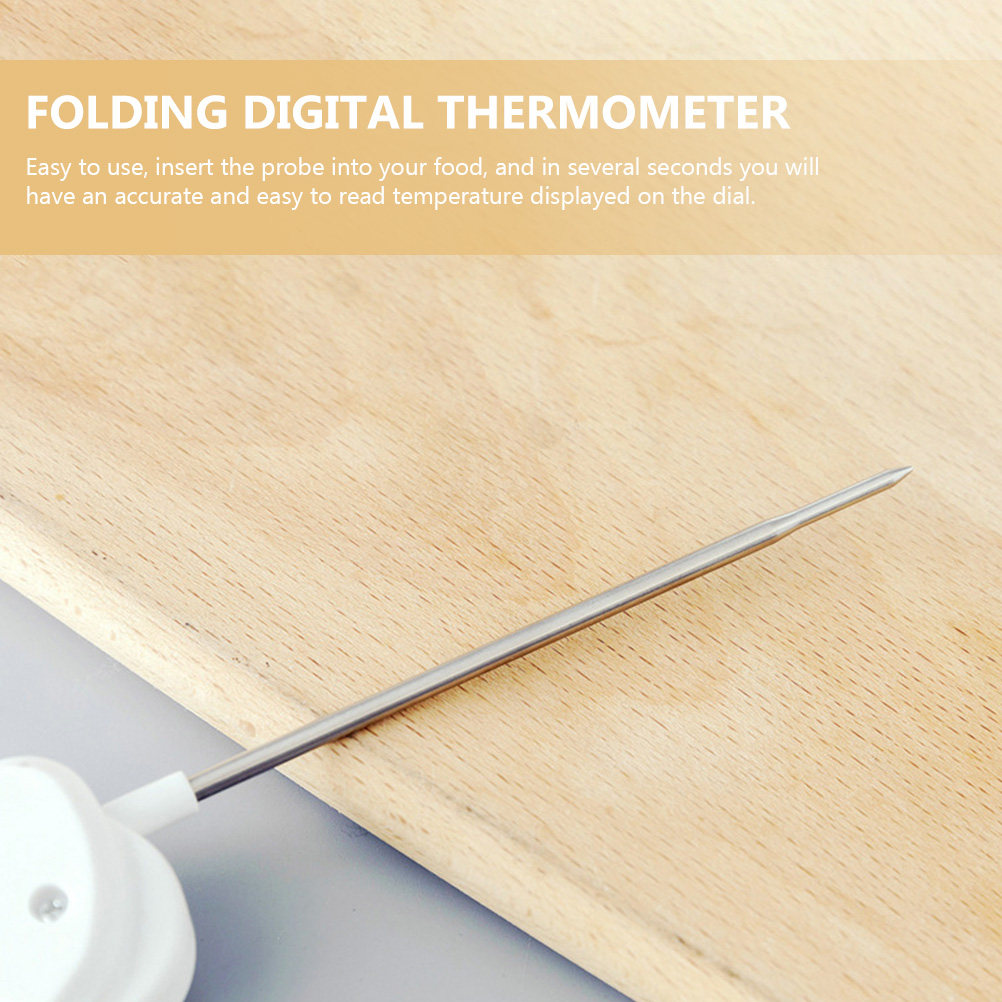 Folding Food Thermometer Stain - Digital Thermometer Probe avaliação e preço