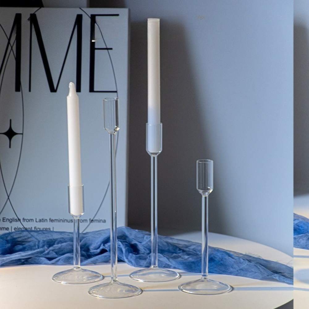 Nordic Minimalism Clear Glass  - Candle Supplies Europe avaliação e preço