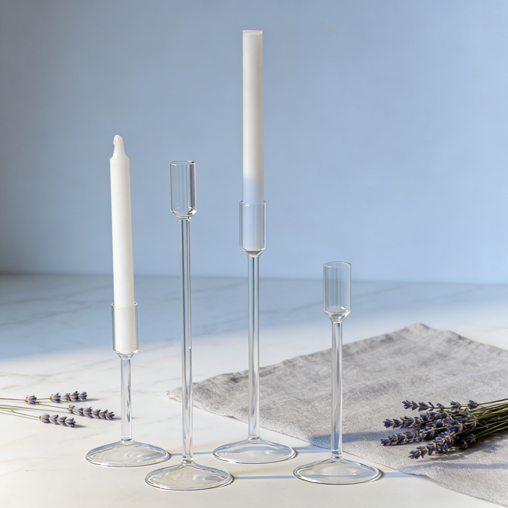 Nordic Minimalism Clear Glass  - Candle Supplies Europe avaliação e preço