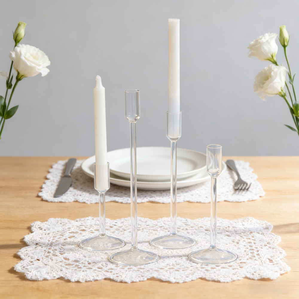Nordic Minimalism Clear Glass  - Candle Supplies Europe avaliação e preço