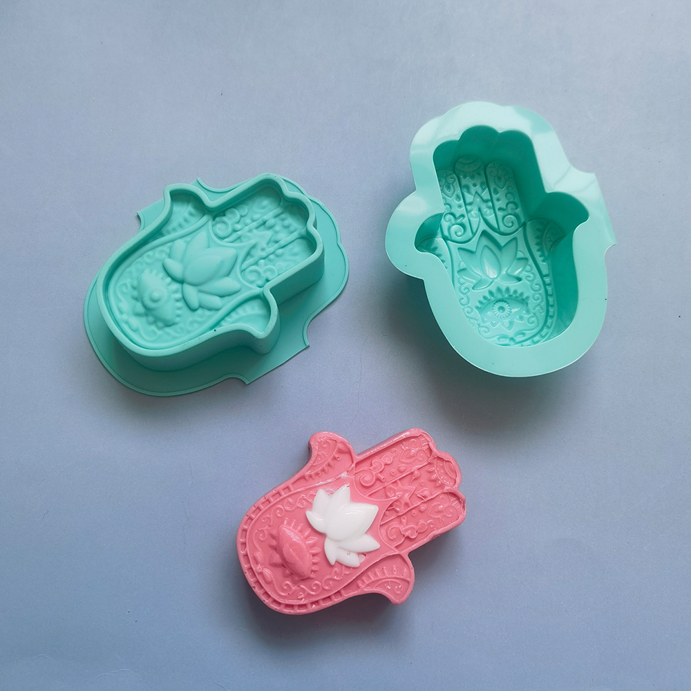 2/4pcs Silicone Soap Molds DIY - Candle Supplies Storage avaliação e preço