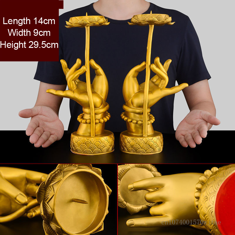 Creative Brass Candle Holders  - Candle Supplies Europe avaliação e preço