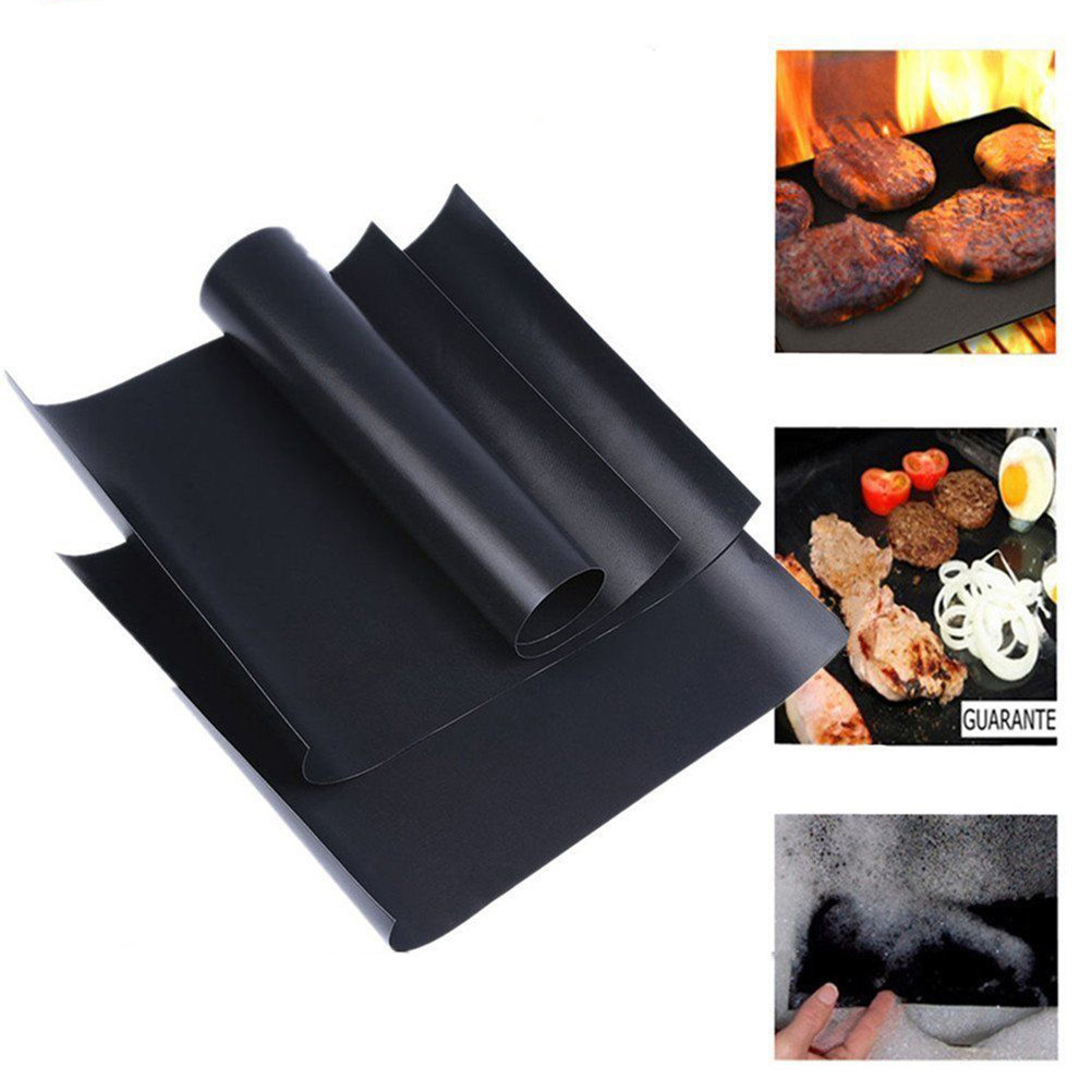 3pcs Bbq Grill Mat Heat Resist - Heat Resistant Mat avaliação e preço