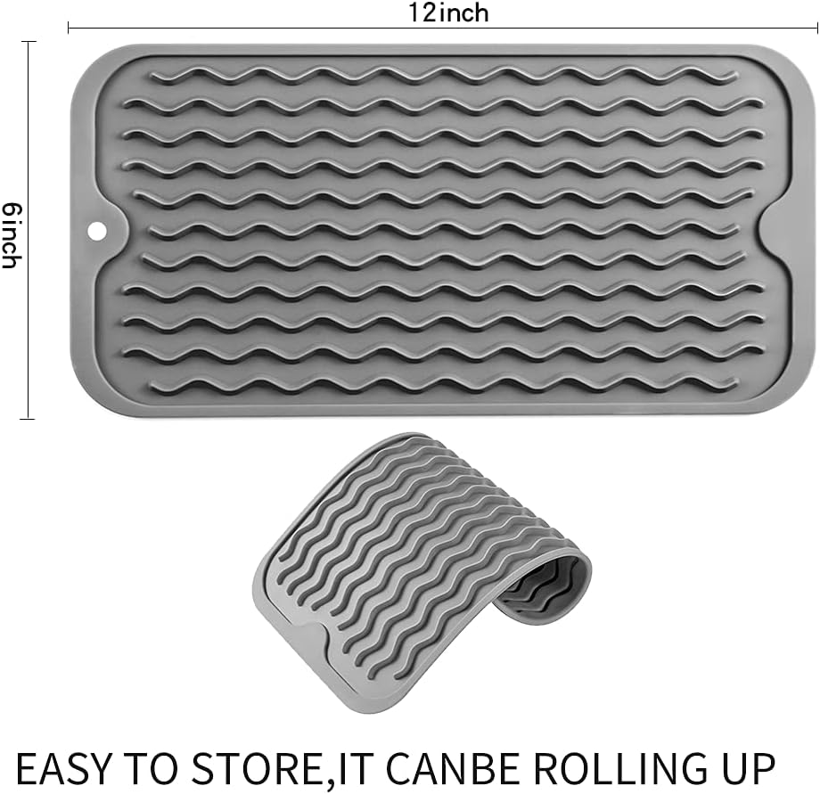 Silicone Dish Drying Mat for K - Heat Resistant Mat avaliação e preço