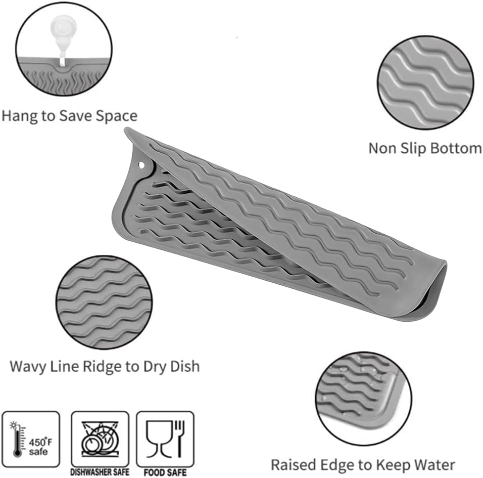 Silicone Dish Drying Mat for K - Heat Resistant Mat avaliação e preço