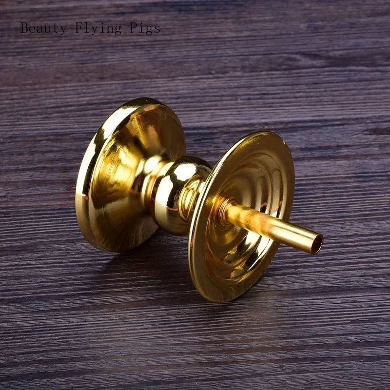 Metal Candlestick Butter Candl - Candle Supplies Europe avaliação e preço
