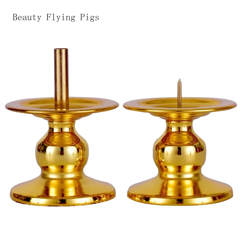 Metal Candlestick Butter Candl - Candle Supplies Europe avaliação e preço