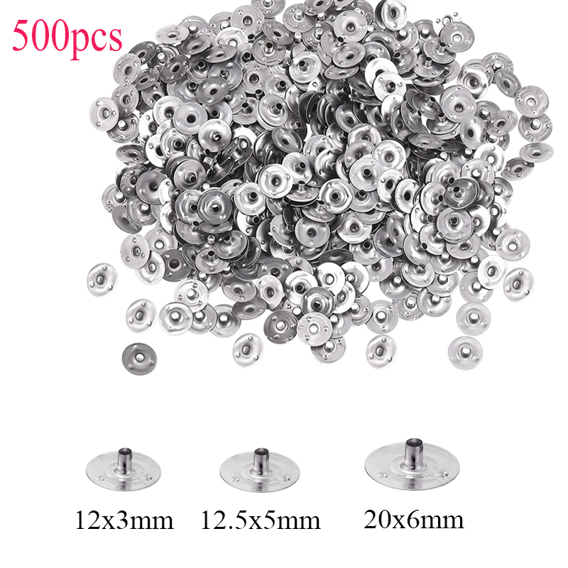 500 Pieces Candle Wick Metal S - Candle Supplies Storage avaliação e preço