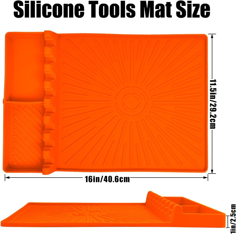 Large Silicone Grill Mat with  - Heat Resistant Mat avaliação e preço