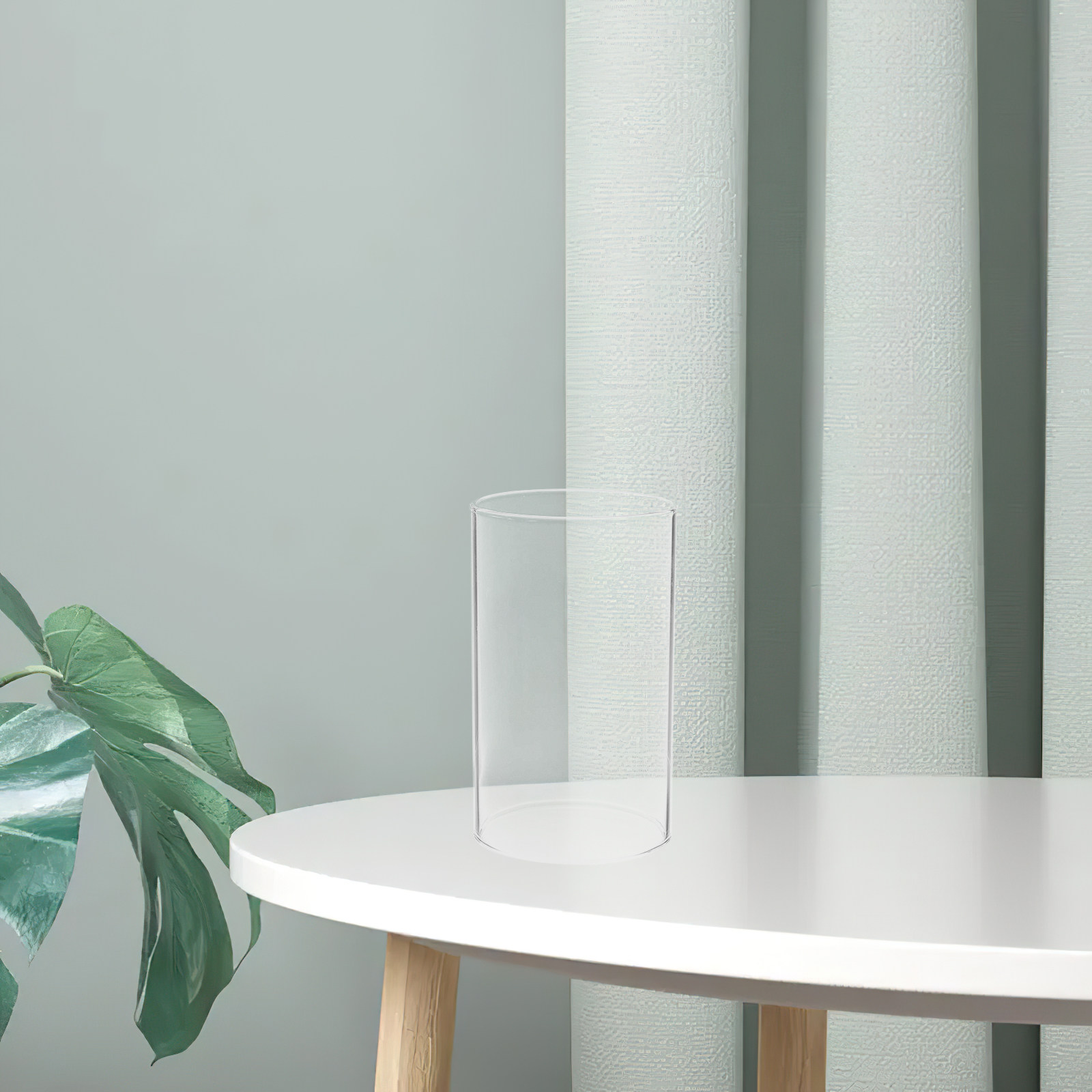 Premium Clear Glass Cylinder C - Candle Glass Supplies avaliação e preço