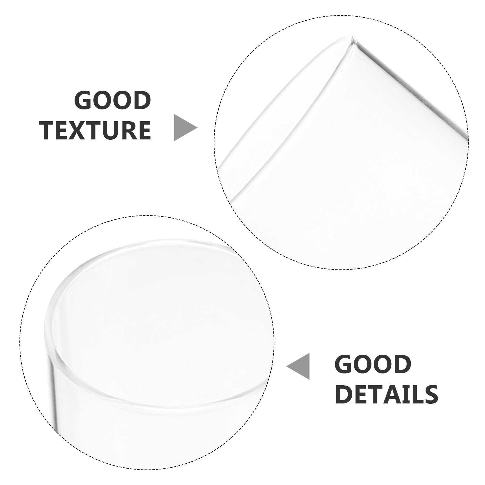 Premium Clear Glass Cylinder C - Candle Glass Supplies avaliação e preço