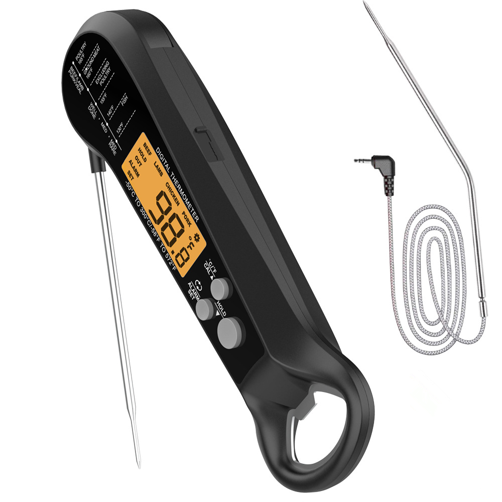 Long Cable Professional Meat T - Digital Thermometer Probe avaliação e preço