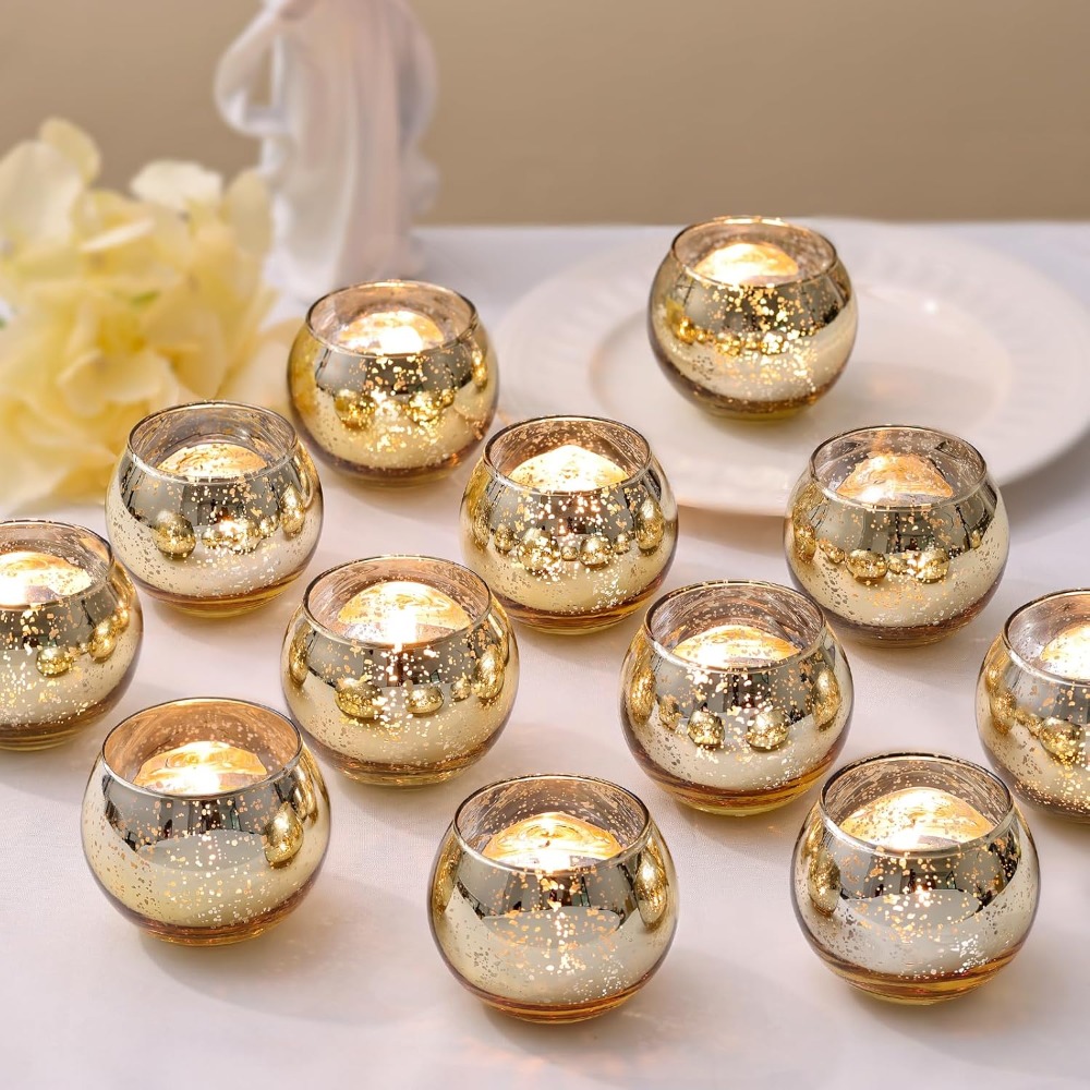6/12Pcs Glass Candle Holders B - Candle Supplies Europe avaliação e preço