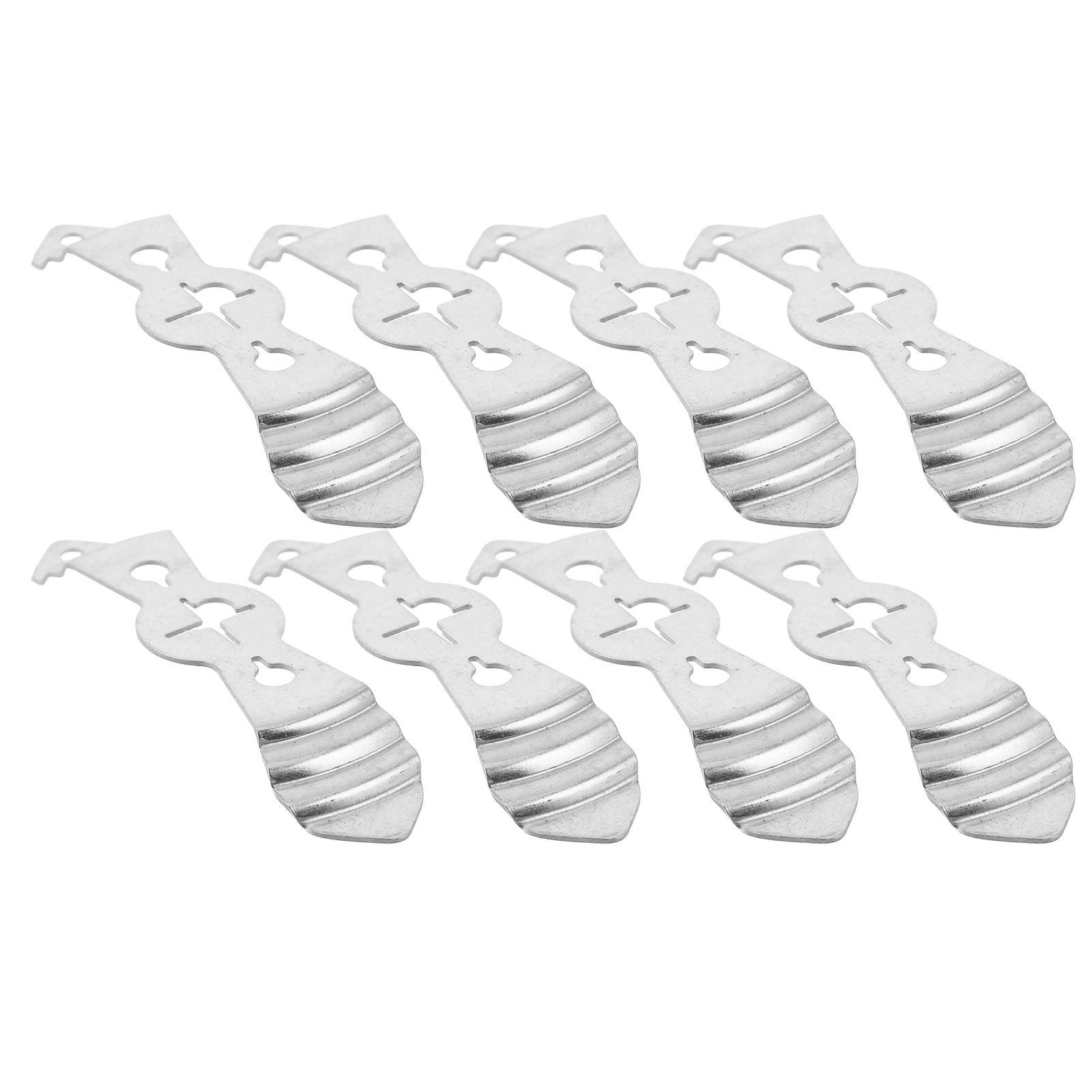 8Pcs Wick Holder Metal Stainle - Candle Glass Supplies avaliação e preço